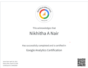 GOOGLE ANALYTICS